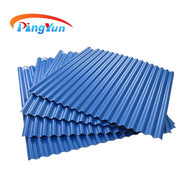 Factory direct sales pvc plastic roof sheet anti corrosive corrugated roofing sheets