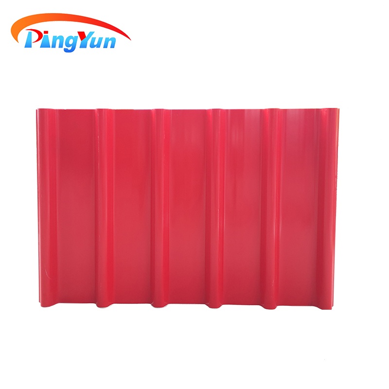 Light weight upvc plastic roof sheet for wall cladding/hot sale laminas de pvc roof tile