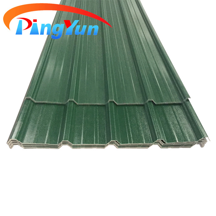 Colombia popular anti-corrosive UPVC Roof sheet top quality teja de PVC for warehouse