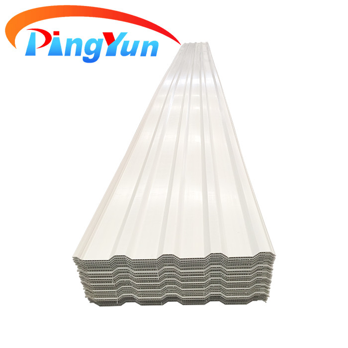 Twinwall Cladding Application UPVC Roof Tile Hollow PVC Thermo Roof Sheet Panels