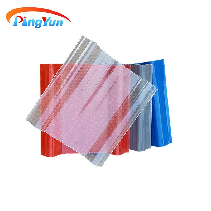 hot sale light transparent frp roof sheet for greenhouse daylighting system