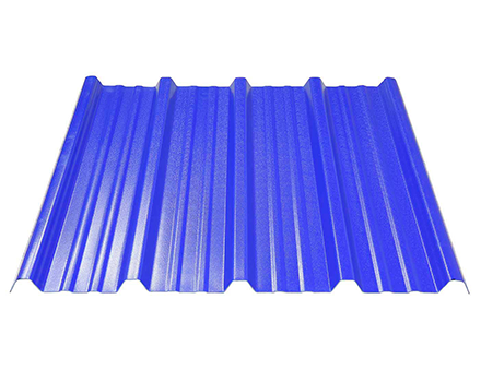 Warehouse Blue 1.0mm Corrugated UPVC Roof Sheet